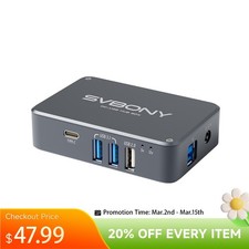 SVBONY SV241 Astronomy Telescope Power Adapter Micro DC USB HUB Box Type-C