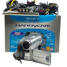 Sony Handycam DCR-DVD201E DVD RW Camcorder NightShot 10x Zoom Video Camera Boxed