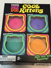 Schylling NeeDoh Teenie Cool Kittens - Sensory Squeeze Toy Nee Doh
