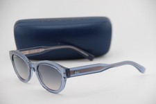 NEW LACOSTE L6024S 400 CLEAR GRAY AZURE GRADIENT AUTHENTIC SUNGLASSES 52-22