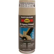 Rust-Oleum Vk9300 System 2k Epoxy Primer Aerosol Beige Lot of 6