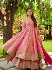 Pakistani Salwar Kameez Ready To Wear Dress Palazzo Suit Party Bollywood Wedding