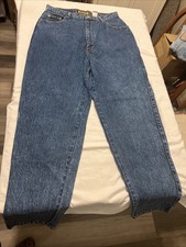 Sasson Vintage High-Waisted Dark Wash Mom Jeans Blue Denim Size 16