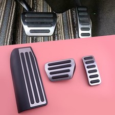 Gas Brake Foot Rest Pedals Pad Cover Fit For Land Rover Defender 90 110 2020-22