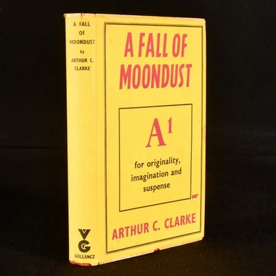 1961 A Fall of Moondust Arthur C Clarke First UK Edition Dust Wrapper - Photo 1/4