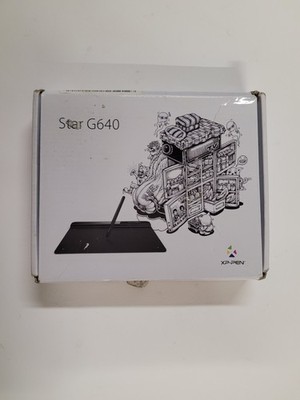 XP-Pen Star G640 Digital Drawing Tablet 6x4'' Battery-Free Stylus + Original Box