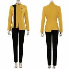 high quality Star Trek: Discovery Season 4 Cosplay Costume Blue/Red/Whit/Yellow