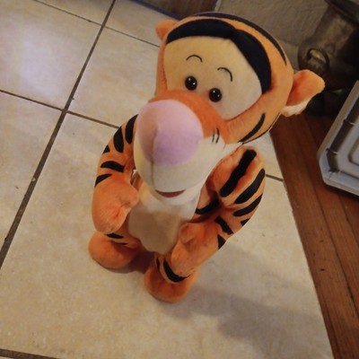 Disney Winnie the Pooh BOUNCING TIGGER - Vintage 1998 12'' Just Bounces No Voice