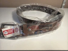 UGA GEORGIA BULLDOGS Leather Belt By Enmon Size 34- Brown NCAA  Go Dogs! New