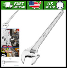 Maxpower 24-inch Adjustable Wrench 2.4-inch Jaw Opening Tapered Handle