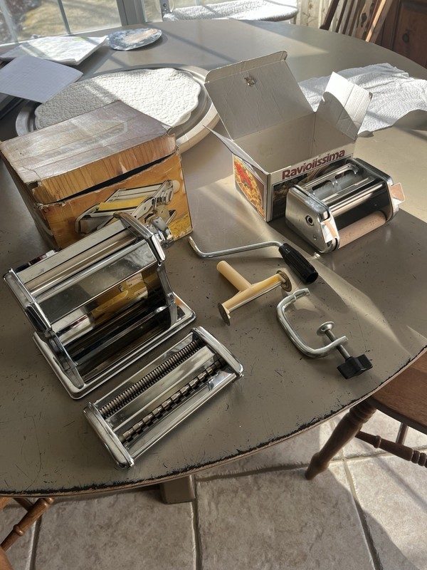 MARCATO CLASSIC ATLAS 150 PASTA & RAVIOLI MAKER MACHINE Italy