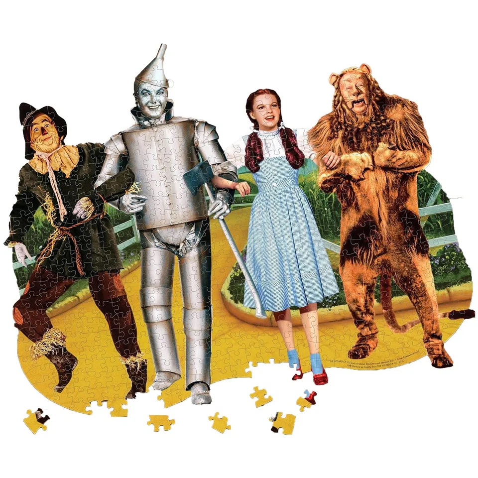 Wizard of Oz - Yellow Brick Road Jigsaw Puzzle (493 Pieces) - Paper House Produc - Image 2 of 4