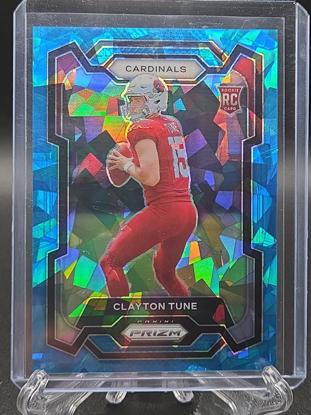 2023 Panini Prizm - Rookies Clayton Tune #302 Blue Ice Prizm /99 (RC)
