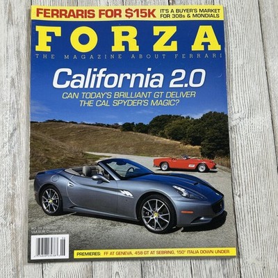 Forza Magazine June 2011 #110 Ferrari California 2.0 308s Mondials GT Ross