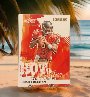 2009 Panini Score Inscription Scorecard Josh Freeman /100 RC Rookie Buccaneers