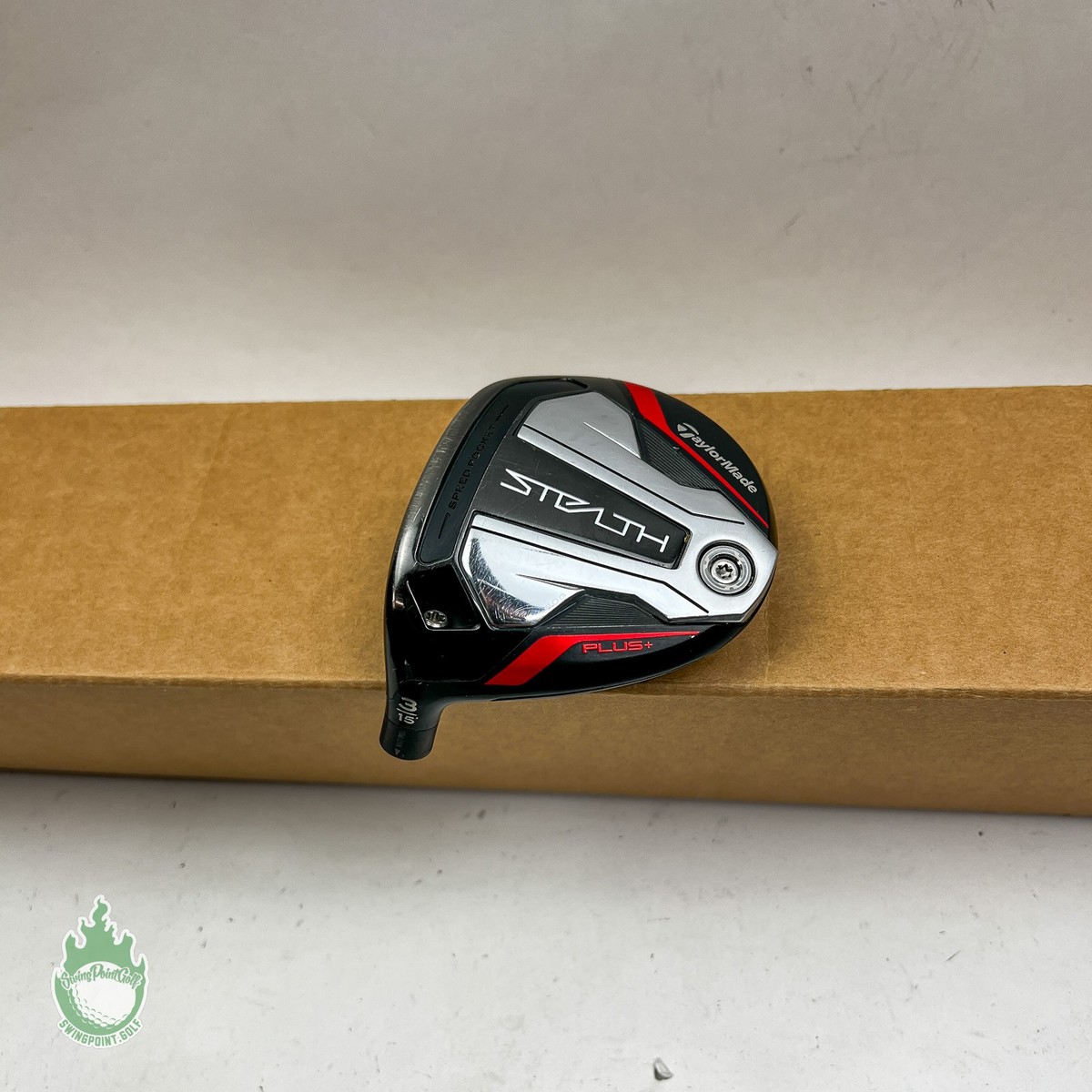 Used LH Tour Issue TaylorMade Stealth Plus Fairway 3 Wood HEAD