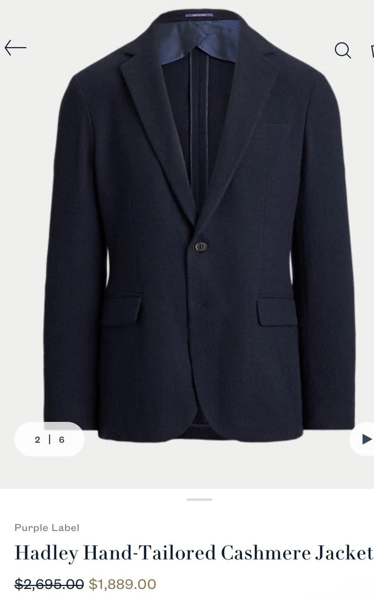 ラルフローレン パープルレーベル セットアップ スーツ サイズ42 ネイビー Ralph Lauren Purple Label Regular 42 Size Suits & Blazers for Men