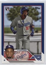 2023 Topps Series 2 Royal Blue Yusniel Diaz #536 0y59