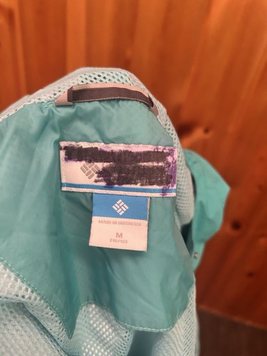 Columbia Girls Shell Size Médium 10-12 Teal - Picture 9 of 9