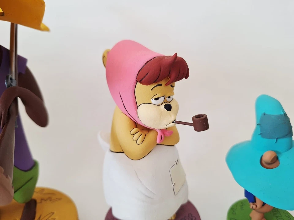 The Hillbilly Bears Family - 4 figurines - Resin - 17cm tall - Image 2 of 4