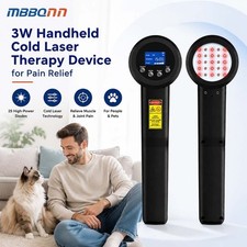 3W Handheld Cold Laser Therapy Device 650nm 808nm for Body Pain Relief Home Use