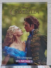 Disney Ciderella Movie Original Promotional Poster A2 Size very good condition