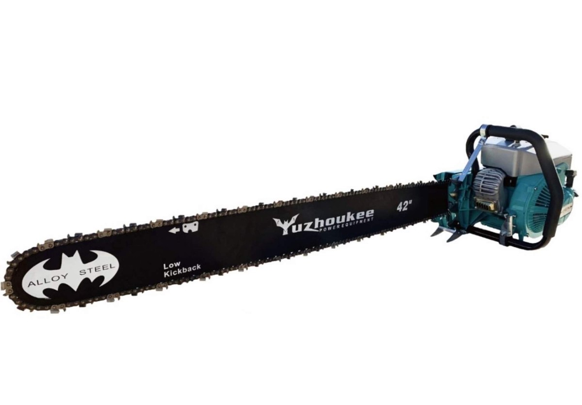 Chainsaw 105CC Upgraded Gas Saw 42in Guide bars Oregon Chain