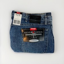 NWT Vintage 90s Wrangler Silver Edition Loose Fit Jeans 38x32 - %100 Cotton