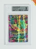 Pokemon BGS 9 M Rayquaza Ex #105 Full Art XY Roaring Skies 2015 English