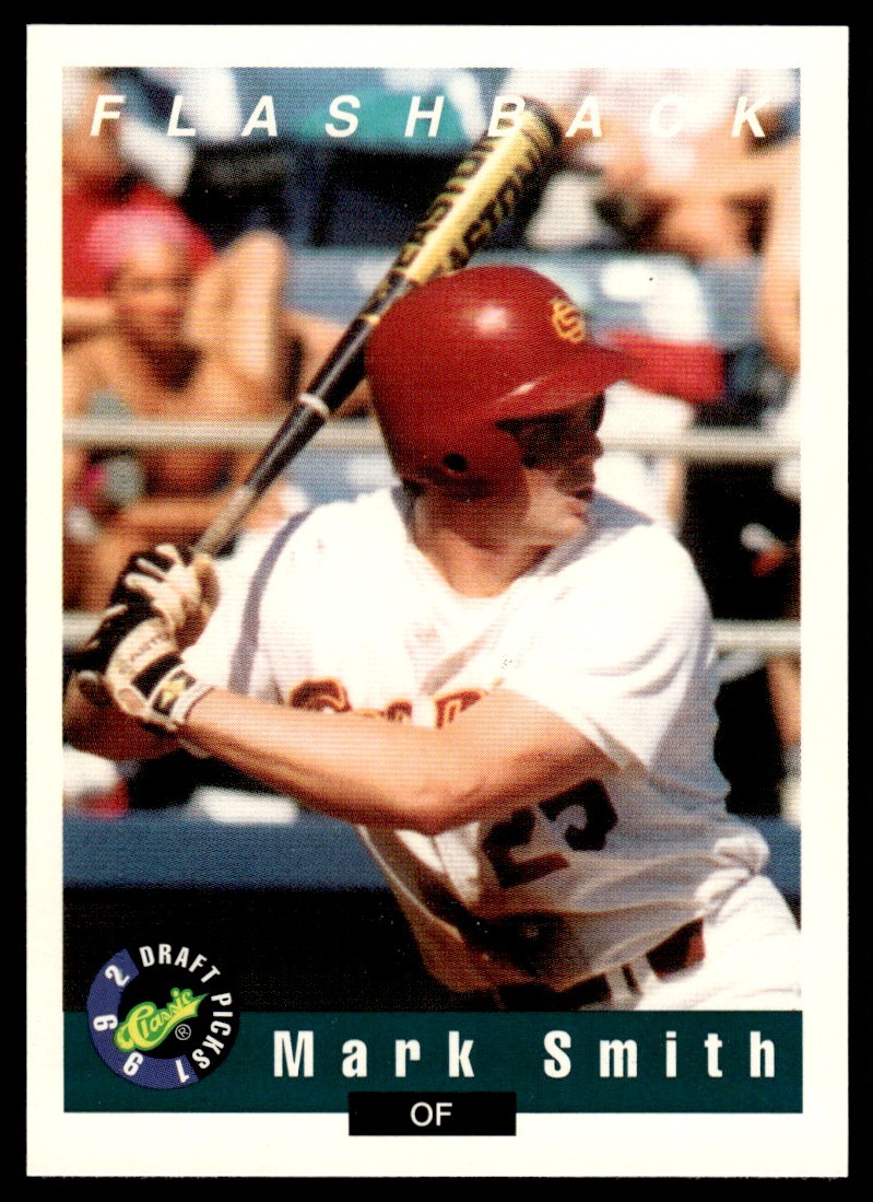 1992 Classic Draft Picks Mark Smith Baltimore Orioles #91