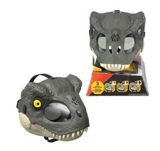 BRAND NEW MATTEL toys JURASSIC WORLD - Rage 'N Roar Tyrannosaurus Rex MASK LED