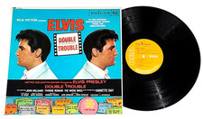 ELVIS PRESLEY'S Double Trouble Soundtrack SF 7892 STEREO LARGE ORANGE NO3