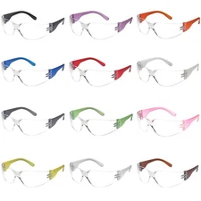 12 Pack Safety Glasses Ansi Z87+ Certified Protective Eyewear Goggles For Men An