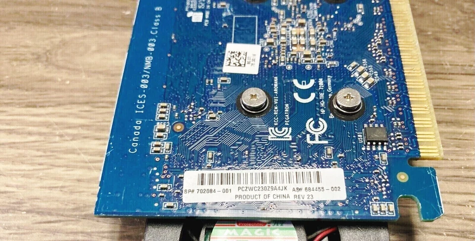 NVIDIA GeForce GT630 2GB Video Graphics Card HP PClex16 702084-001 684455-002 - Image 2 of 4