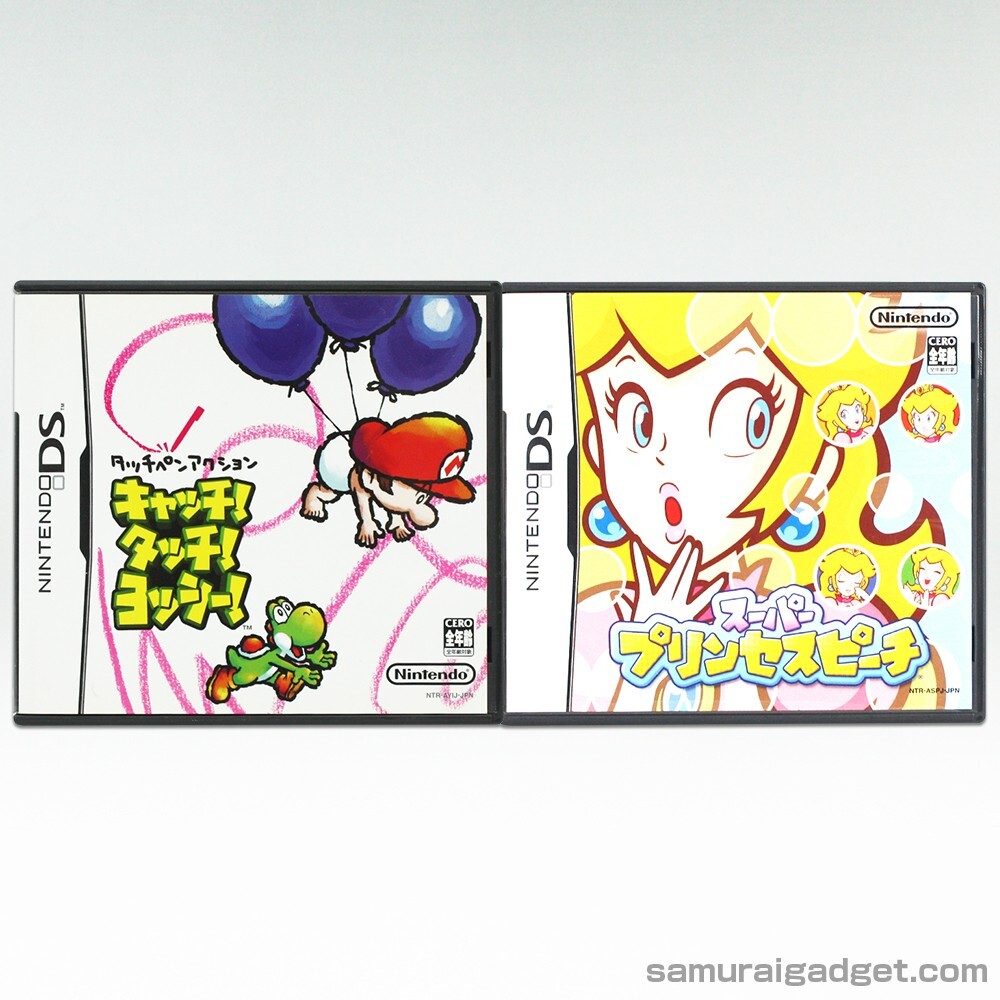 Yoshi Touch and Go (Catch Touch Yoshi) & Super Princess Peach