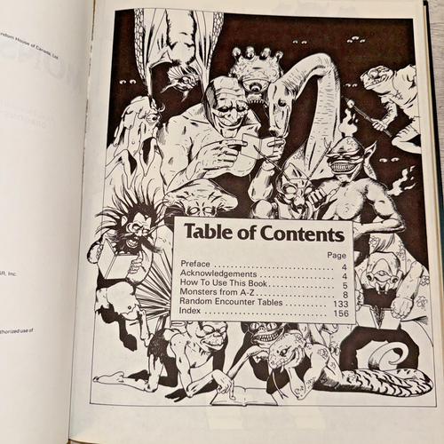 Advanced Dungeons & Dragons Monster Manual 2 II. Gary Gygax TSR 1983. - Picture 9 of 16