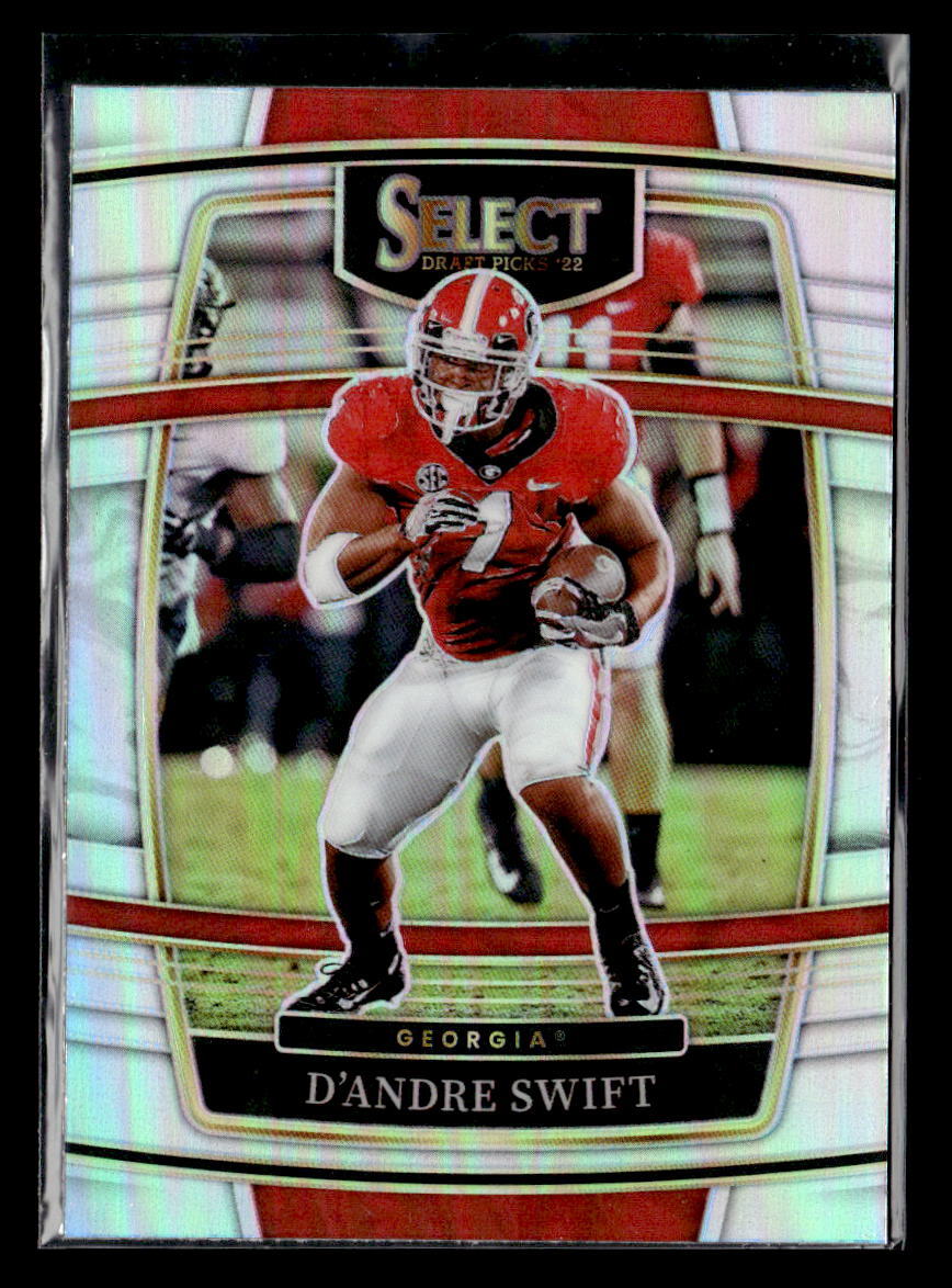 D'Andre Swift - 2022 Panini Select Draft Picks Silver Prizm #35 Georgia Bulldogs