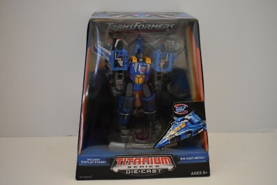 Hasbro Titanium Series Die-Cast Thundercracker Jet 2006 MISB