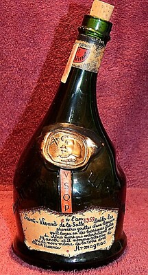 SAINT-VIVANT ARMAGNAC V・S・O・P ブランデー古酒 Saint-Vivant VSOP Armagnac Bottle RARE French Label Empty | eBay