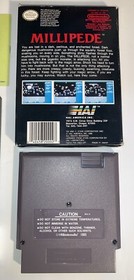 Nintendo Millipede NES CIB Complete Video Game PRISTINE Condition Tested Vtg