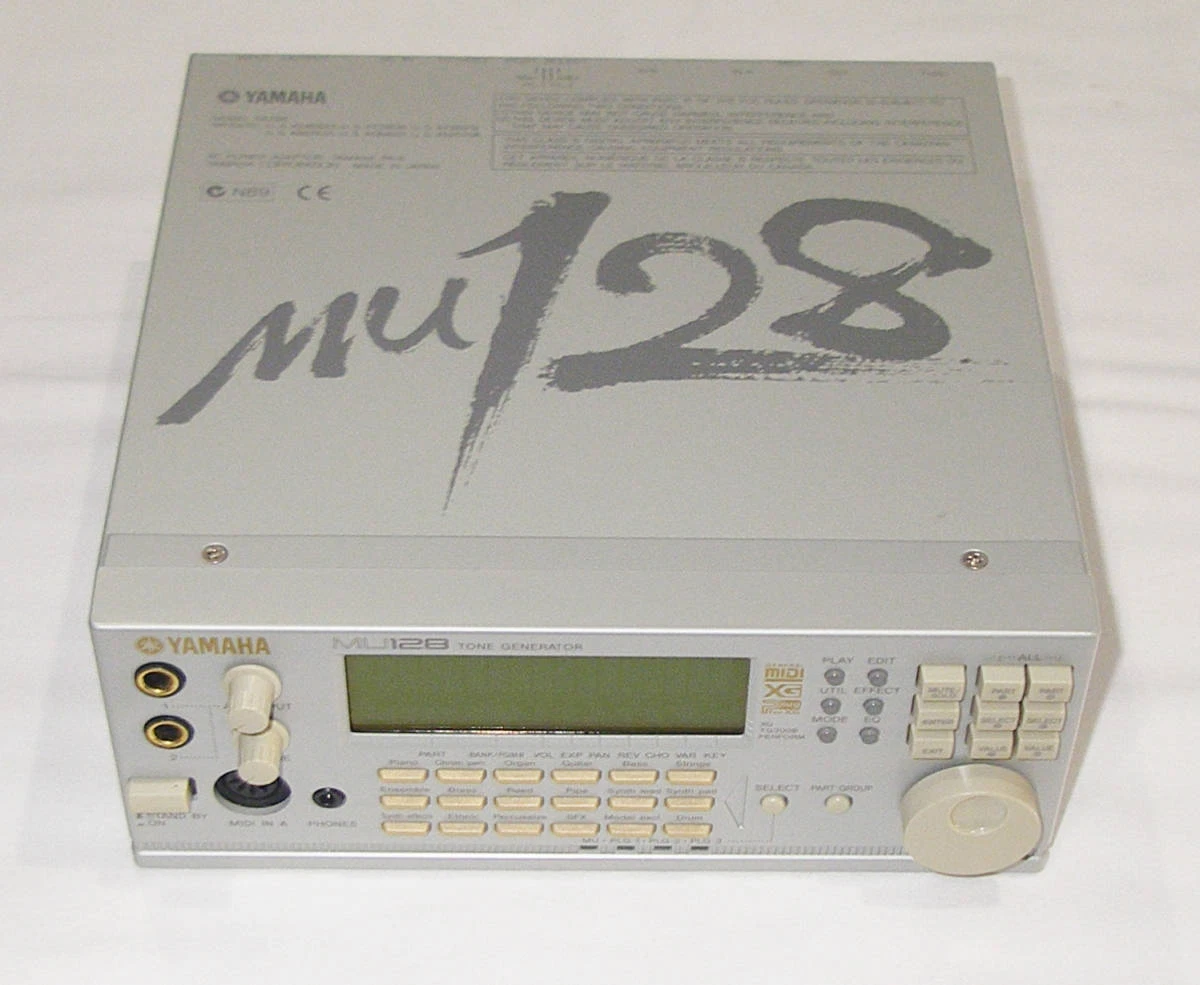 ☆YAMAHA MU128 V2 Tone Generator☆OK!!☆MADE in JAPAN☆-