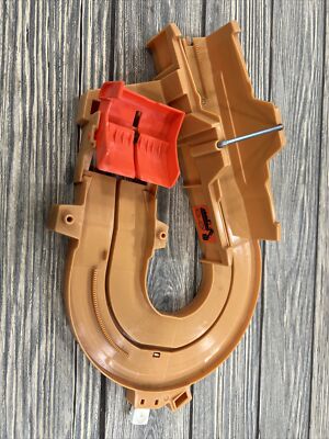 Tomy No 5001 Big Loader Construction Set Loading Dock Replacement Brown Orange