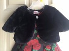 Wonder Nation Girls Sparkle Special Occasion Dress W/Faux Fur Shrug Size 6 NWT — photo 5