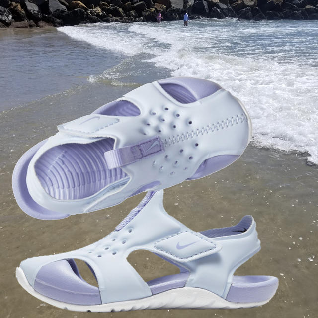 nike closed toe sandals