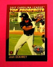 2017 Choice, Carolina League T/P,  Salem Red Sox - JOSH OCKIMEY