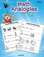 Math Analogies Level 3 (Grades 6-7) - Paperba...