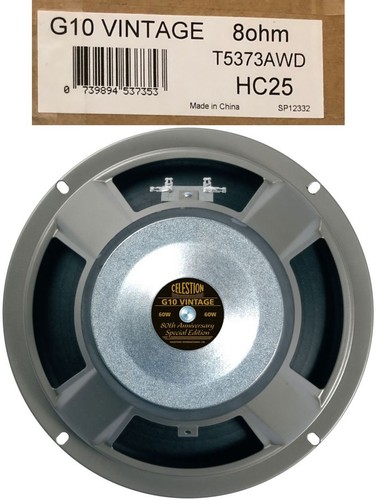 8 Ohm 10 inch 60W Guitar speaker 