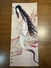 Toyokuni Utagawa Ghost Yurei Ukiyo-E Tenugui Towel Cotton 100 Made In Japan