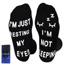 Birthday Gifts for Men Dad Father Husband Grandpa Mens Socks Gifts For Him Fu...