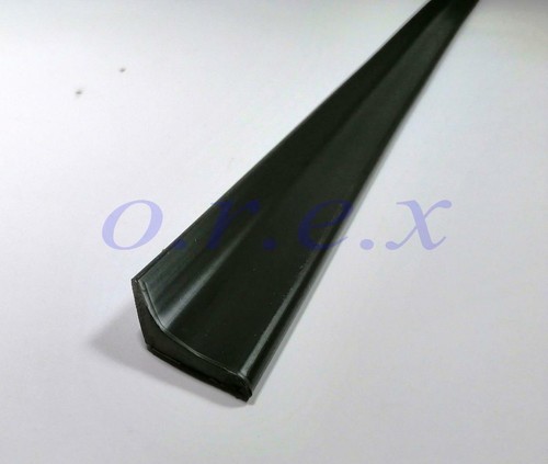 1x Black Lip Rubber 135cm fit Car Vehicle Rear Trunk Roof Boot Spoiler Wing Trim - Picture 6 of 7